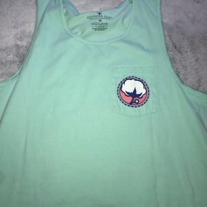 mint green southern co tank